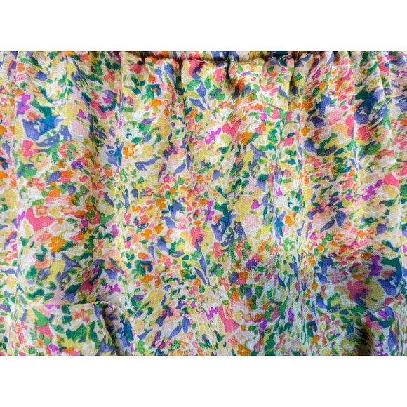 Dress Forum Los Angeles Womens Casual Floral Skort Lightweight Size M Multicolor - Picture 9 of 11